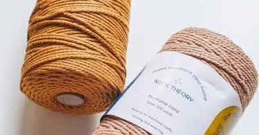 TYPES OF MACRAME CORDS | DIFFERENT TYPES & MATERIALS – nooktheory