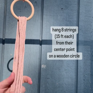 A BEAUTIFUL MACRAME PLANT HANGER TUTORIAL