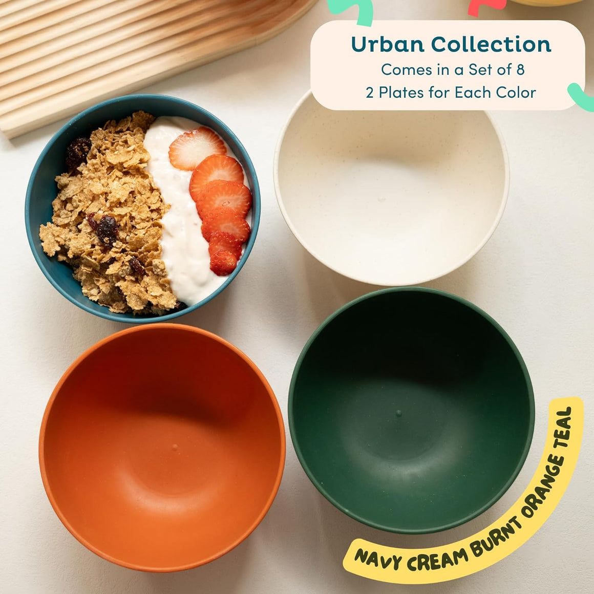 Wheat Straw Plates Dishwasher Safe Plates Simois Unbreakable Wheat