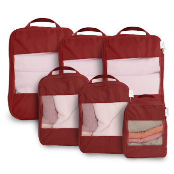 6-Pack Compression Packing Cubes