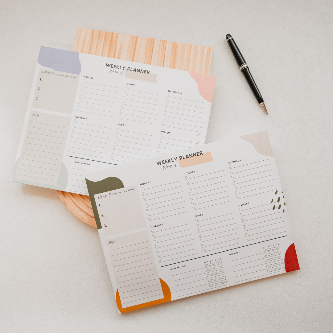 Weekly Planner Pad